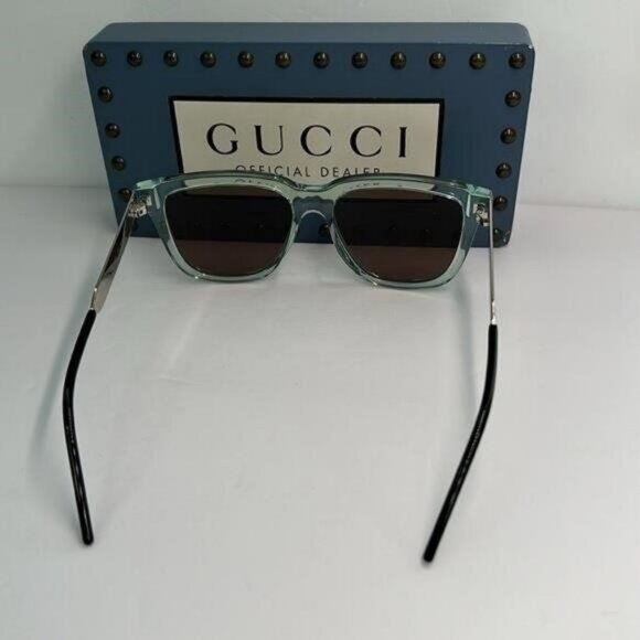 💯- New Authentic GUCCI Unisex Rectangular Sunglasses GG0976S-002-56 - Picture 6 of 13